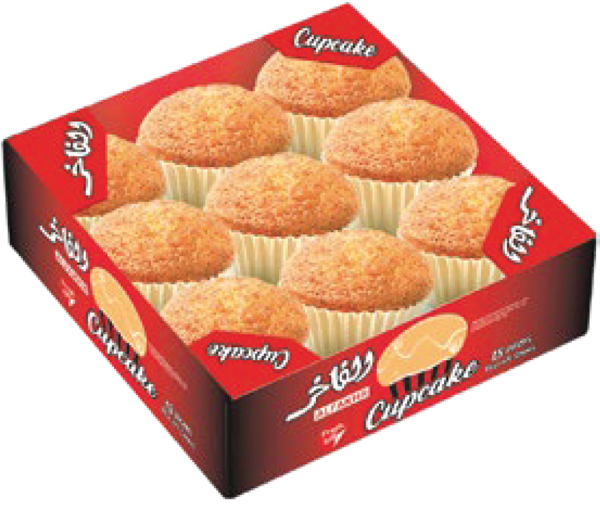 Alfakhr Cupcake – Vanilla Flavour 670 g x 18 Stk