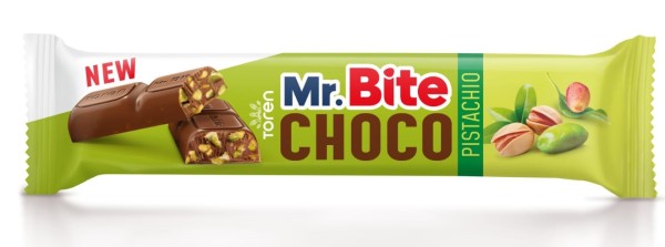 Mr.Bite CHOCO PISTACHIO 22 g 24 x 6 Stk