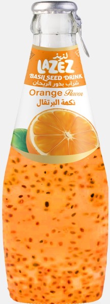 Lazez Orange Juice with Popping Boba 290ml x 24