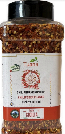 Tuana Chili pepper Piri Piri 400 gr x 12 Stk