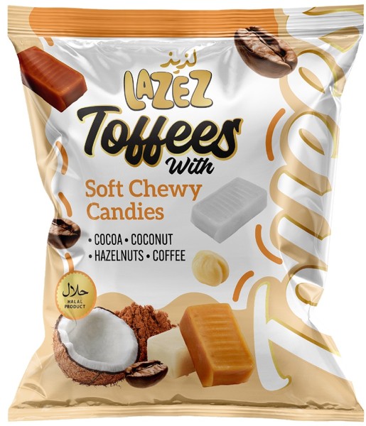 LAZEZ Creamy Toffees 175 g x 20