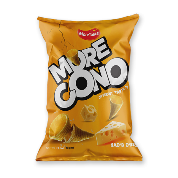 MORE CONO– Nacho Cheese Flavored 18 g x 108 Stk