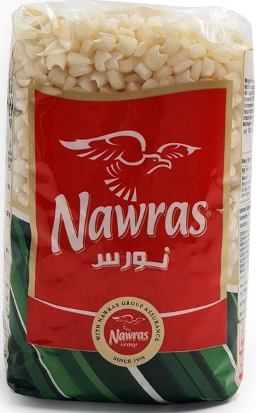 NAWRAS Hvit Mais 900 g X 10 Stk