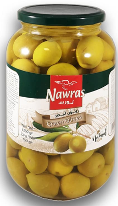 NAWRAS Green olive 2800 g x 4 Stk