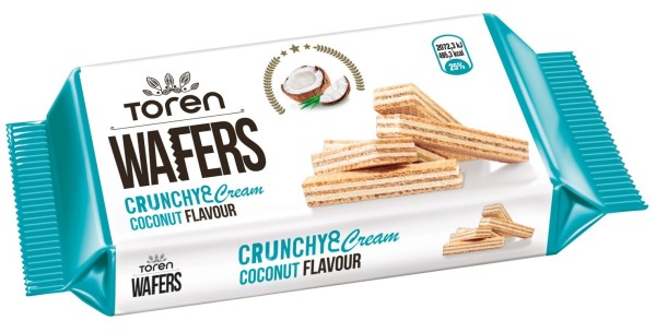 WAFERS COCONUT CREAM 55 g 24 x 6 Stk