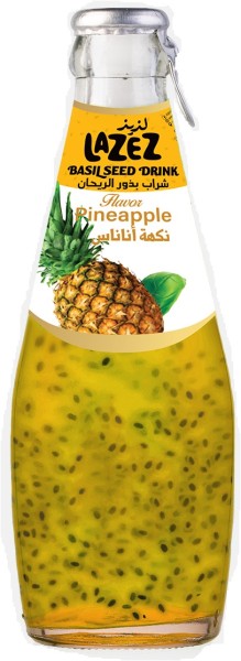 Lazez Pineapple Juice with Popping Boba 290ml x 24