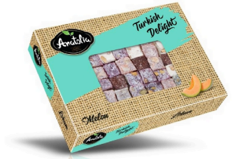 Anatolia Turkish Delight Melon 250 gr x 10 stk