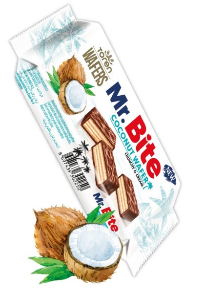 Mr.Bite COCONUT WAFER 38 g 24 x 6 Stk