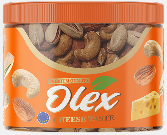 Olex Mixed Nuts Roasted / Cheese 140g x 24 Stk