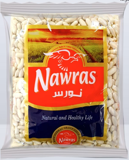 NAWRAS Alubia Hvite Bønner 900 g x 12 Stk