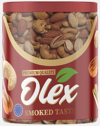 Olex Mixed Nuts Roasted / Smoked 190g x 24 Stk