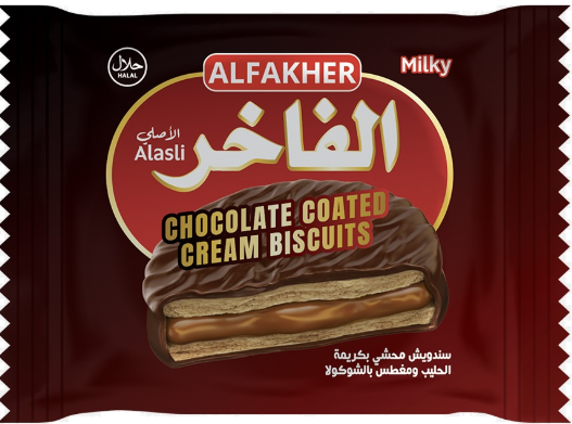 alFakhr Sandwich Chocolate 10 Stk x 12 Kartong