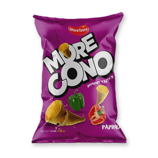 MORE CONO– Paprika Flavored 18 g x 108 Stk