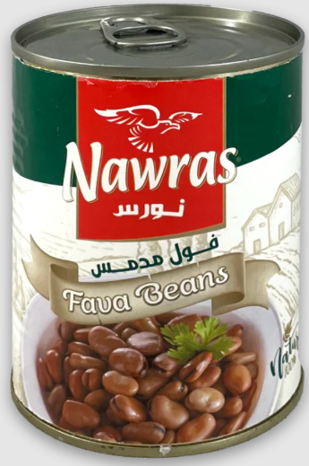 NAWRAS Fava bønner Klassisk 400 g x 24 Stk