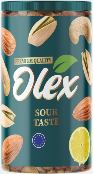 Olex Mixed Nuts Roasted / Sour 500g x 12 Stk