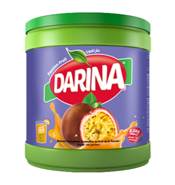 DARINA saft juice pulver Passion Fruit 2 kg x 6 Stk