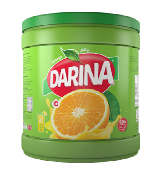 DARINA saft juice pulver Orange 2 kg x 6 Stk