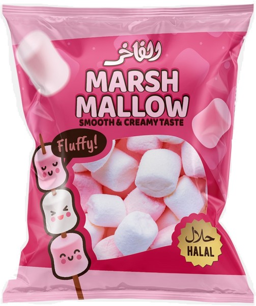 alFakhr Marshmallow Cubes Pink 65 g x 28 Stk