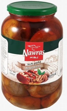 NAWRAS Makdous Ekstra 1350 g x 6 Stk