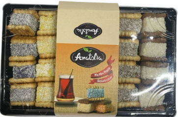 Anatolia Lokum Mix Biscuits Petibor 350 gr x 12 stk