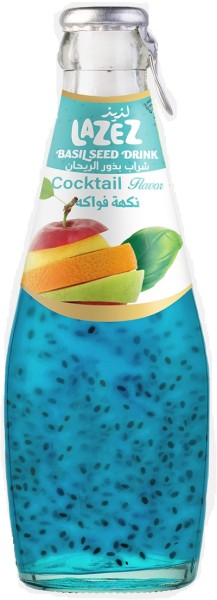 Lazez Mixed Fruit Juice with Popping Boba 290ml x 24