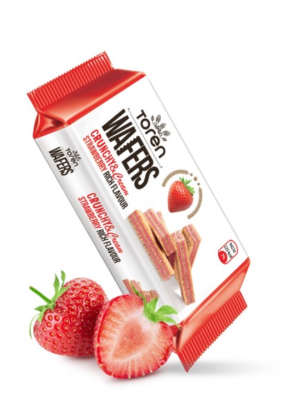 WAFERS STRAWBERRY CREAM 55 g 24 x 6 Stk