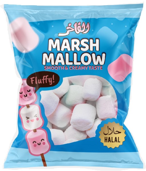 alFakhr Marshmallow Baby Blue 65 g x 28 Stk