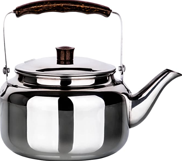 TEA KATTLE STAINLESS STEEL 2 L x 6 Stk